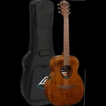 Lag Bluewave Travel TBW1TE-BRW Vintage Brown Satin Acoustic/electric Road Guitar. Fixed Price $599.99.