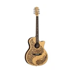 Luna Henna Paradise Select Spruce Acoustic Electric Guitar. Fixed Price $417.25.
