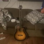 Ibanez Sunburst Dreadnought Acoustic-electric Guitar 6 String Spruce Mahogany. Fixed Price $341.99.