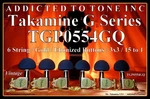 Takamine Series TGP0554GQ Tuner Set / Gold With Ebonized Buttons Nos. Fixed Price $159.95.