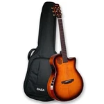 41"SOLID Spruce Top Acoustic Electric Guitar Flame Maple Back Buzz. Fixed Price $169.99.
