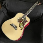 41IN Dove Acoustic Electric Guitar Solid Spruce Top Red Back&side Flame Maple. Fixed Price $545.00.