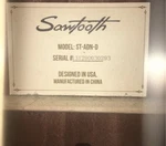 Sawtooth Model St-adn-d Guitar. Fixed Price $150.00.