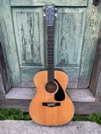 Yamaha SJ-180 Acoustic Guitar Natural With Case. Fixed Price $170.00.