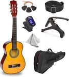 Master Play G30-WOODA 30" Guitar With Case And Accessories. Fixed Price $42.95.