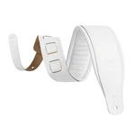 Guitar Strap Top Grain Leather White M26PD-WHTWHT. Fixed Price $51.99.