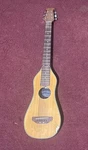Ovation Applause AA-10 Voyager Mini Acoustic Travel Guitar Roundback With Flaws. Fixed Price $250.00.