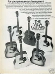 1976 Print Ad Of Cf Martin Vega Acoustic Guitars. Fixed Price $9.99.