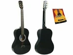 Star 831-BK 6 String Acoustic Guitar Black. Fixed Price $80.00.