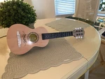 Happy Tune 6 String Acoustic Wood & Metal Guitar For Kids 23" Long. Fixed Price $22.46.