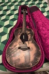 Taylor Guitars 4 Vets Gs Mini Americana Se Acoustic Custom Graphic. Fixed Price $835.00.