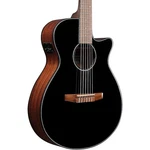 Ibanez AEG50N Acousticelectric Classical Guitar Gloss Black. Fixed Price $349.99.