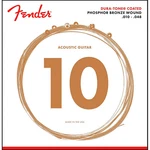 Fender 860XL Phosphor Bronze Duratone Coated Extra Light Acoustic Guitar Strings. Fixed Price $26.99.