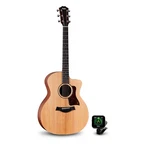 Taylor 14CE Grand Auditorium Acousticelectric Guitar & Tuner Natural. Fixed Price $548.99.