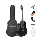 Handed Guitar,left Acoustic Cutaway 41 Inch Full-size Begi.... Fixed Price $176.26.