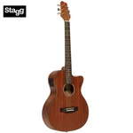 Stagg SA25 Series Auditorium Cutaway Acoustic Electric Guitar Ace Maho. Fixed Price $239.99.
