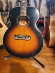 Epiphone Inspired By Gibson J-200 Acoustic Electric Guitar. Fixed Price $600.00.