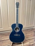 Martin Custom Shop Blue Acoustic Guitar Abalone Inlay Ohsc 2017 Usa. Fixed Price $14000.00.