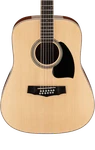 Ibanez PF1512 Performance Series String Acoustic Guitar - Natural. Fixed Price $269.99.