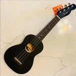 Fender California Coast Ukulele Venice Black Finish 22" Overall (WCP014007). Fixed Price $75.00.