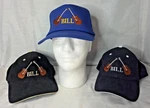 3 Acoustic Guitar Personalized Name Bill- Embroidered Black & Blue Baseball Hat. Fixed Price $18.74.