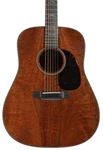 Martin Custom Shop D-18 Flame Mahogany Acoustic Guitar Natural. Fixed Price $5299.00.