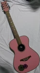 Daisy Rock Pixie 6-STRING Acoustic Guitar Powder Pink Needs String/no Strings. Fixed Price $120.00.