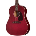 Gibson J-45 Special Acoustic Electric Guitar Satin Wine Red. Fixed Price $1599.00.