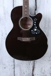 Takamine GN75CE Mini Jumbo Acoustic Electric Guitar Transparent Black Finish. Fixed Price $457.26.