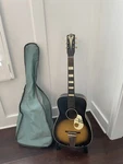 Vintage Kay Music Note Parlor Acoustic Guitar With Gig Bag. Nice Free Shipping. Fixed Price $349.00.