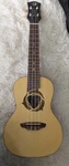 Luna Uke Dolphin Concert Spruce Top Ukulele With Gig Bag - Demo. Fixed Price $99.95.