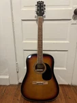 Used Mitchell D120SB Acoustic Guitar (+capo). Fixed Price $102.99.