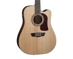 Washburn HD10SCE12-O Heritage Series Cutaway Acoustic Guitar Natural Open Box. Fixed Price $479.99.