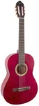 Valencia Series 200 Guitar, 4/4 Classical, Transparent Wine Red. Fixed Price $129.99.
