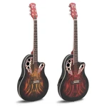 Glarry 41 Inch Full-size Cutaway Acoustic-electric Guitar Eq With Bag. Fixed Price $79.58.