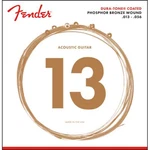Fender 860M Dura-tone Coated Phosphor Bronze Acoustic Guitar Strings, 13-56. Fixed Price $16.99.