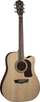Washburn HD10SCE Heritage Series Dreadnought Cutaway Acoustic-electric Guitar. Fixed Price $499.00.
