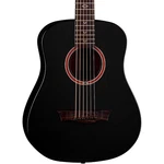 Dean Flight Series Travel Acoustic Guitar Satin Black. Fixed Price $249.00.