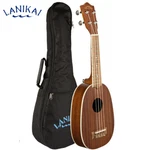Lanikai Mahogany Series Ma-p Pineapple Soprano Ukulele Satin Finish With Gig Bag. Fixed Price $139.00.