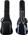 39/40 Inch Electric Guitar Bag, Waterproof, Padded, Backpack Style, Grey. Fixed Price $44.70.