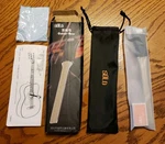 Solo SG-935 Acoustic Guitar Bow User Manual Rosin Cloth Storage Bag. Fixed Price $30.00.