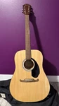 Fender FA-125 Dreadnought Acoustic Guitar Natural W/gig Bag Excellent Condition. Fixed Price $165.00.