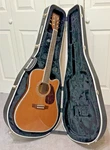 Zager ZAD80CE Solid Cedar/rosewood Acoustic Electric "aura" Pro Guitar W/stand. Fixed Price $1680.00.