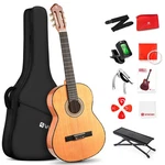 Classical Full Size 4/4 Spanish Style Guitarra, 39 Inch Nylo.... Fixed Price $230.24.