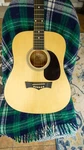 Peavey Acoustic Guitar Good Condition, Natural Wood, Six-string. Fixed Price $110.00.
