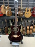 New Nuevo Don Cortez Bajo Quinto Black/red Burst W/ Emg Pickup And Hard Case. Fixed Price $1300.00.