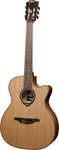Lag Guitars Hyvibe 10 Nylon Auditorium Cutaway Satin. Fixed Price $1149.00.