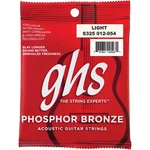 Ghs Phosphor Bronze Acoustic Guitar Strings Light. Fixed Price $9.40.