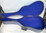 Kay Acoustic Guitar Case In Blue From 1966 Nearly Nos. Fixed Price $179.00.