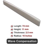 Bone Saddle For 1997-2019 Martin Guitars 11MM Height Wave Compensated. Fixed Price $27.20.